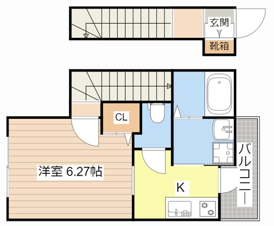 レフレールの物件間取画像